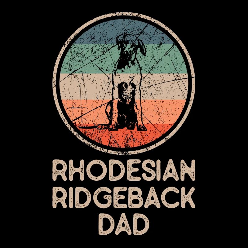 Dog - Vintage Rhodesian Ridgeback Dad
