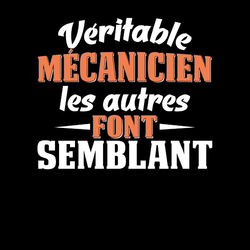 Real mechanic Others pretend