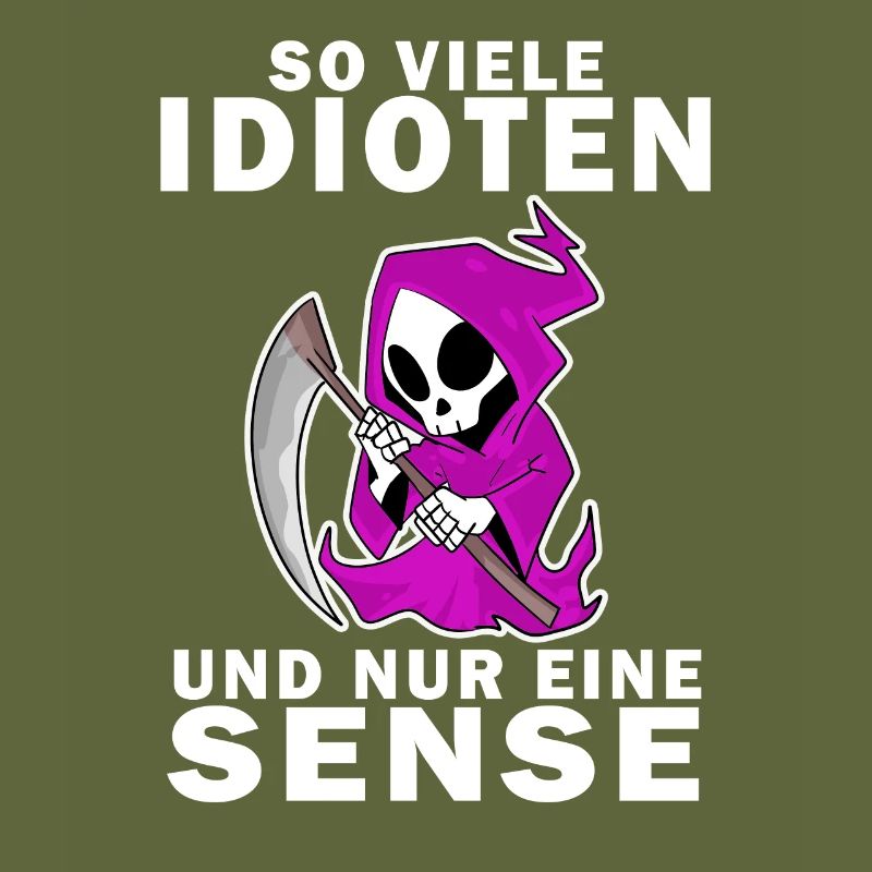 Sensenmann Dame