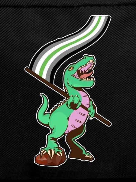 LGBTQ Flag - Dinosaur Agender