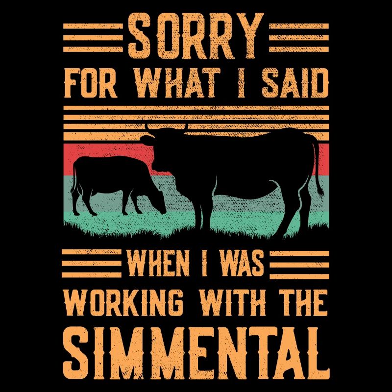 Désolé pour ce que j’ai dit Simmental