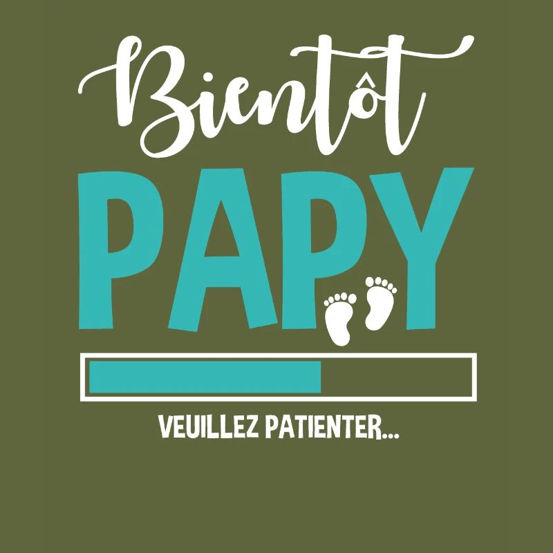 Bientôt Papy Idée Cadeau Citation Grossesse Papi