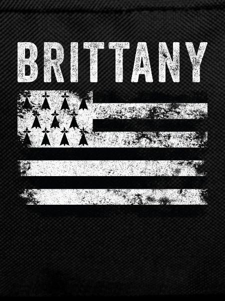 Brittany Flag Distressed - Breton Flag