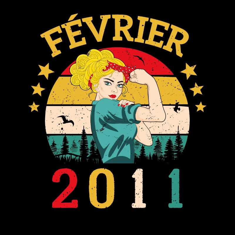 Février 2011 anniversaire idée cadeau vintage 2011