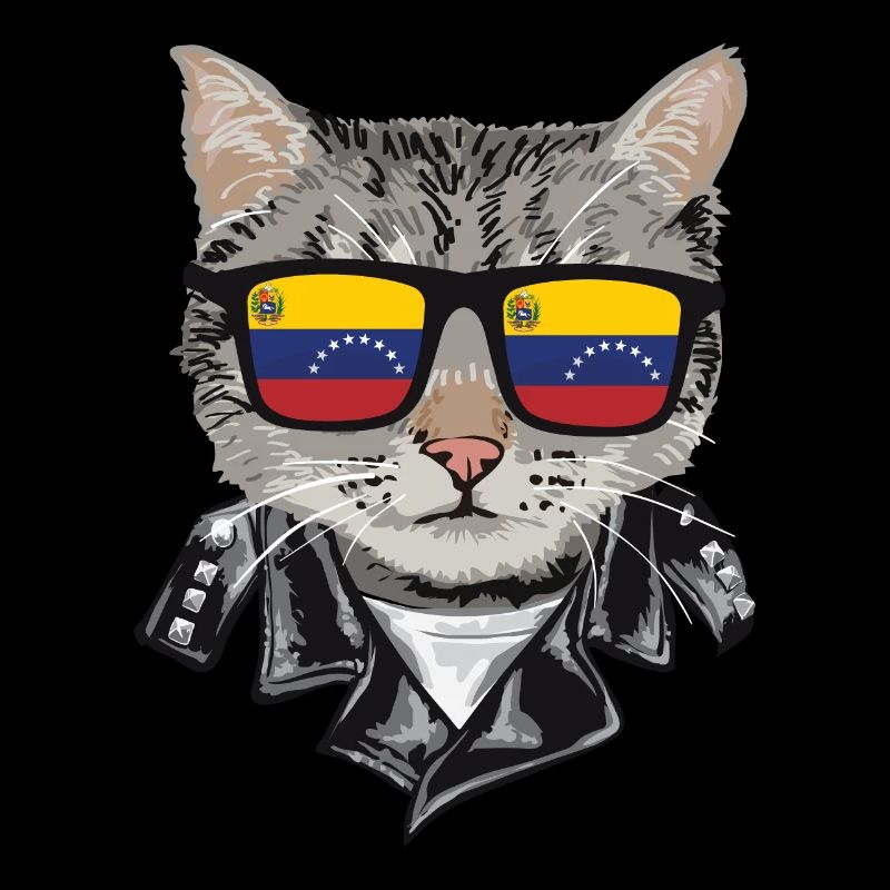 Cat Venezuela Flag Sunglasses