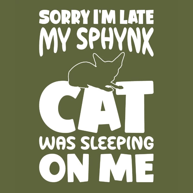 Sorry I'm Too Late - Sphynx Cat