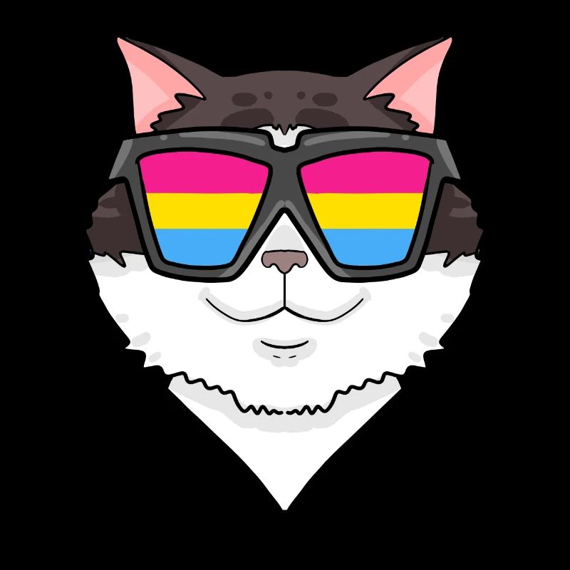 Pansexual Ragdoll - Cat with glasses