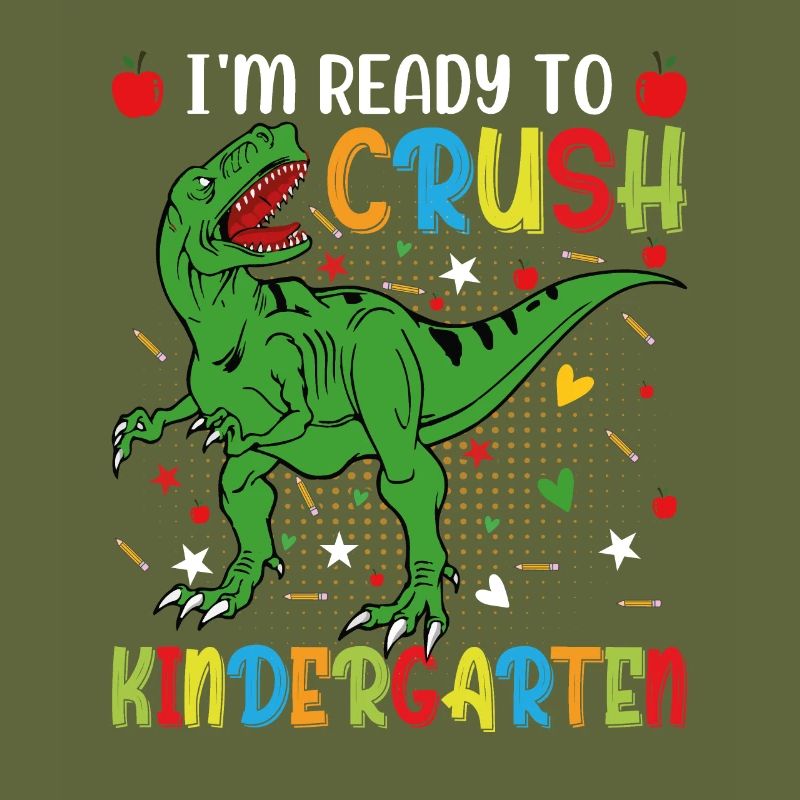 Ich bin bereit, den Kindergarten zu zerquetschen