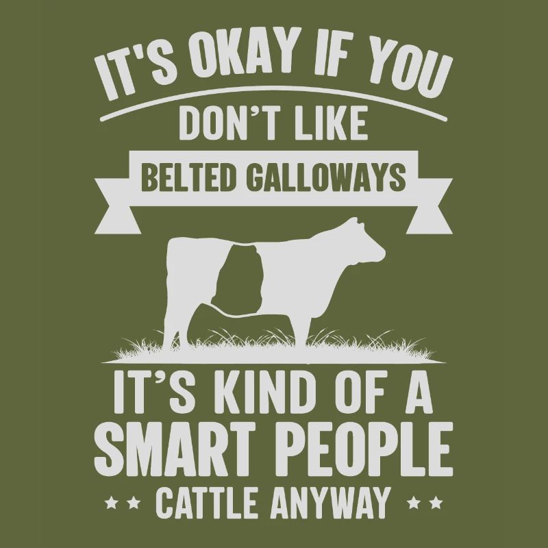 Smart People - Cow Belted Galloways