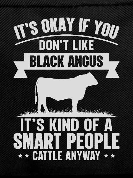 Smart People - Cow Black Angus