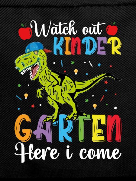 Attention I arrive from kindergarten
