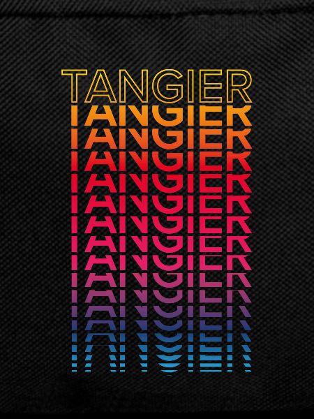 Retro Nostalgic City - Rainbow Tangier