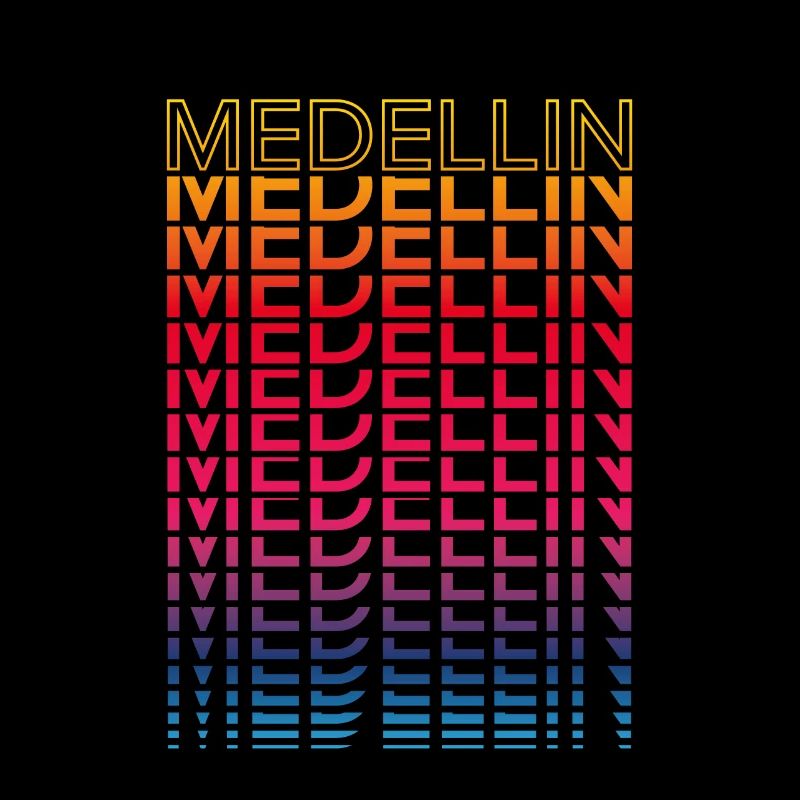 Retro Nostalgic City - Rainbow Medellin
