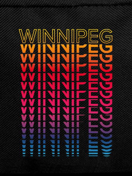 Retro Nostalgic City - Rainbow Winnipeg