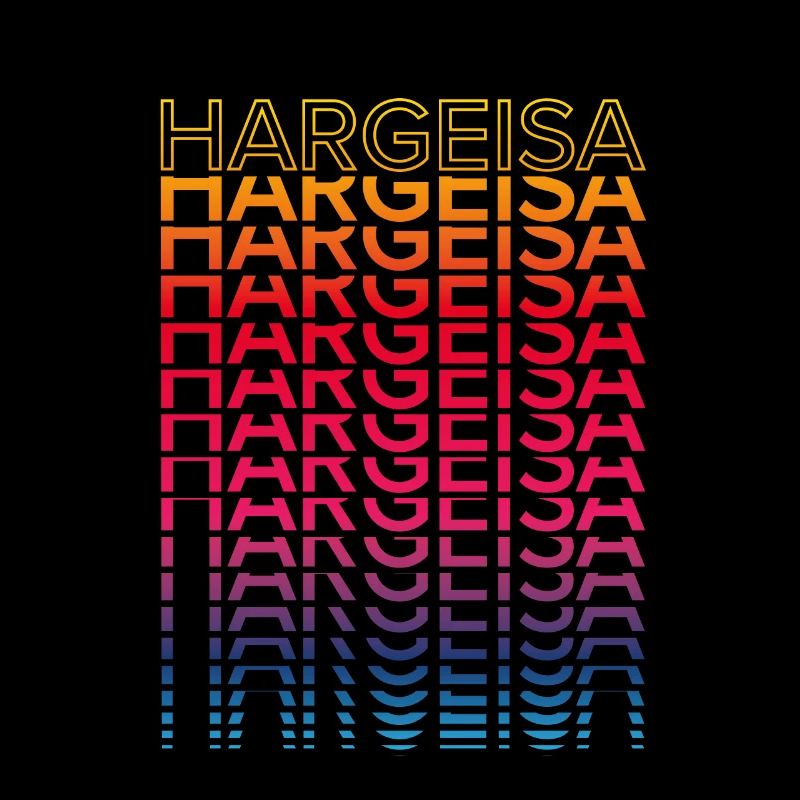 Retro Nostalgic City - Rainbow Hargeisa
