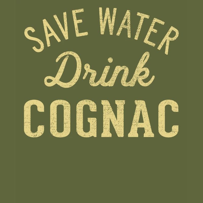 Save water, drink cognac
