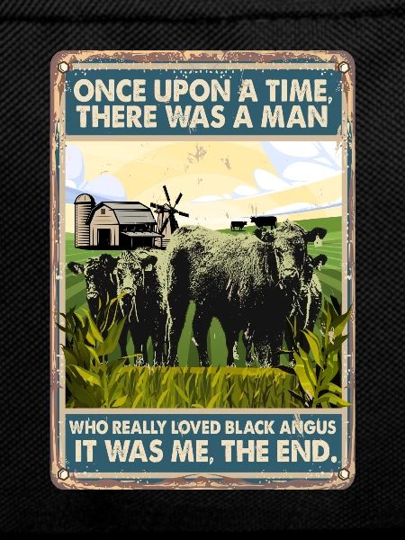 Cow Loved The Black Angus