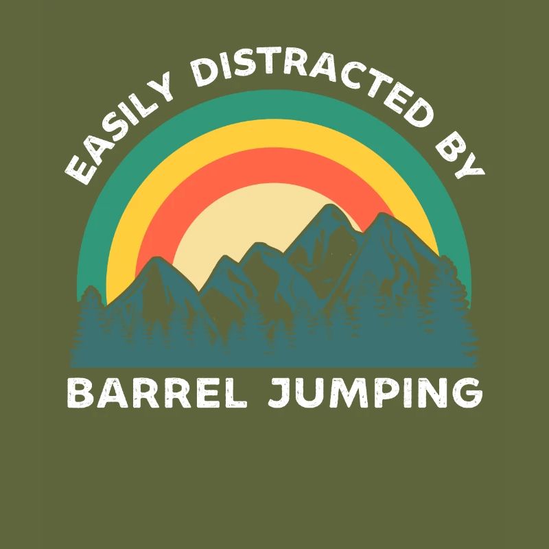 Facilement distrait par le Barrel Jumping