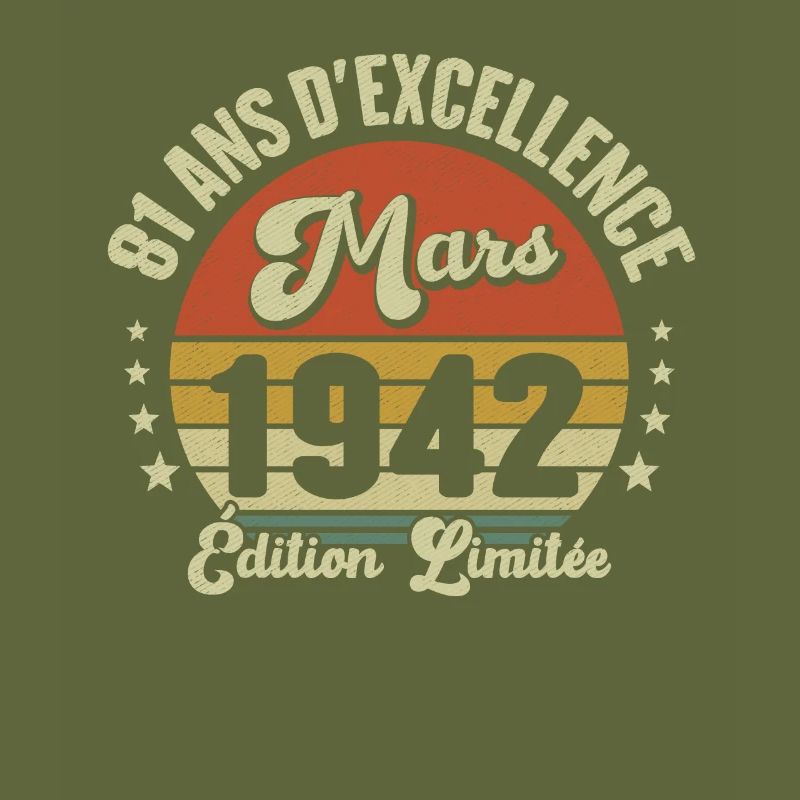 81 Ans D'excellence Mars 1942 Édition Limitée