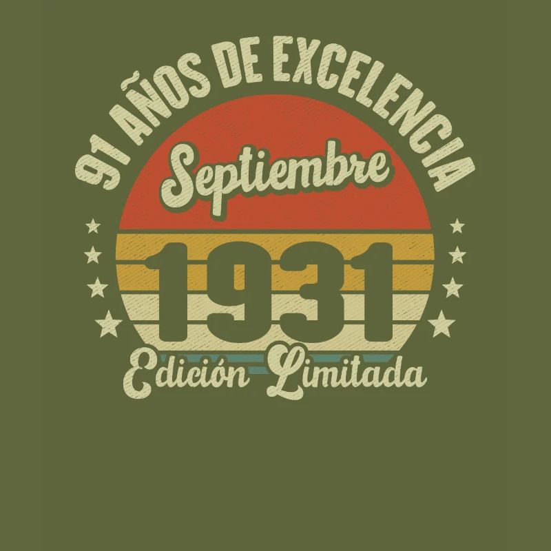 91 Ans D'excellence Septembre 1931 Édition Limitée