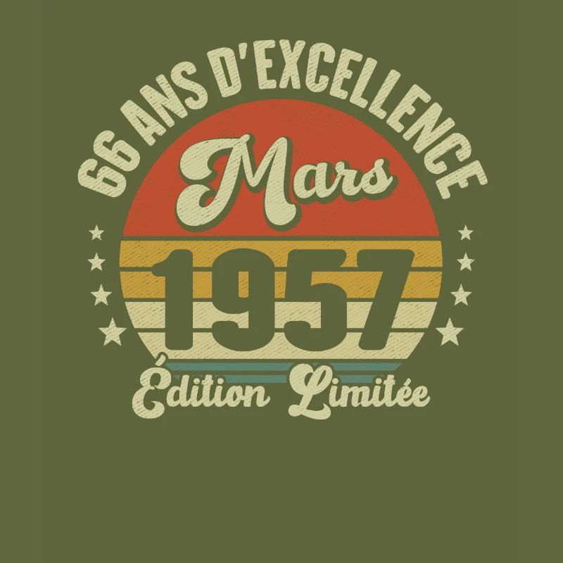 66 Ans D'excellence Mars 1957 Édition Limitée