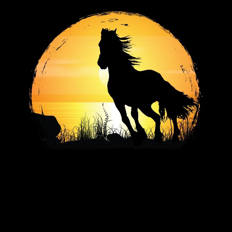 Sunset - Arabian Horse