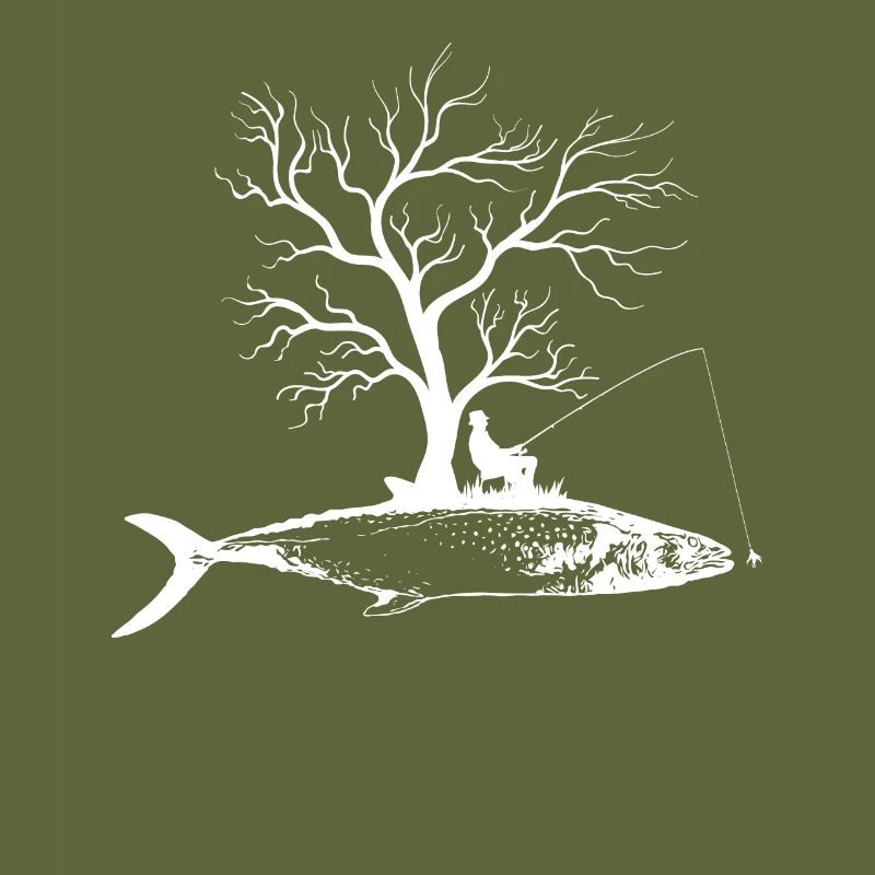 Graphic Tree - Fish Spanish Mackerel
