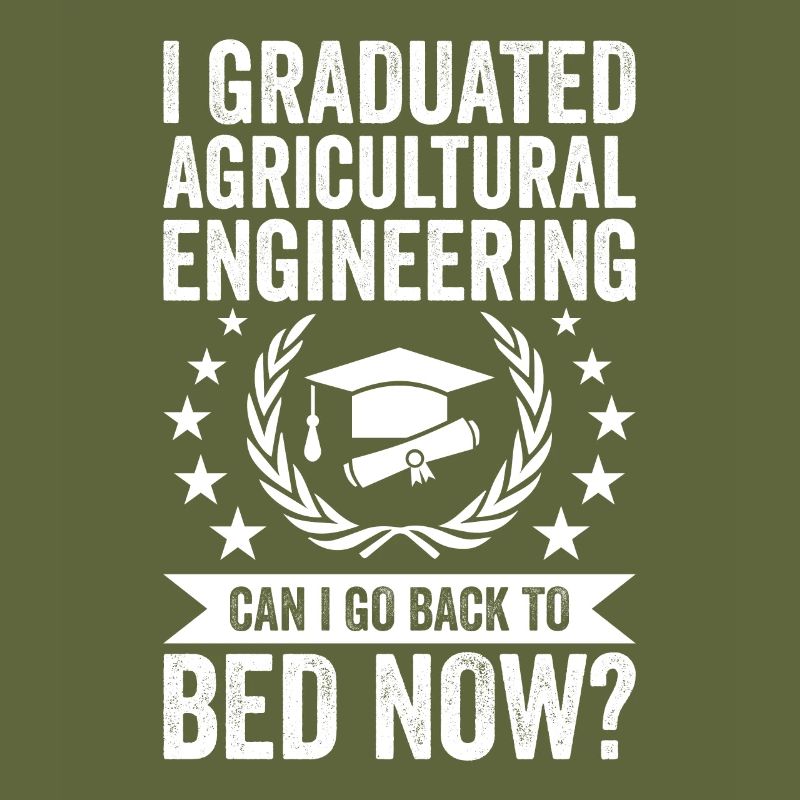 I studied agricultural engineering