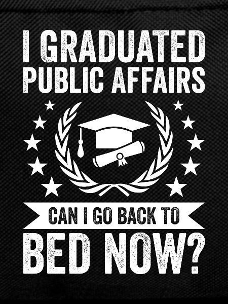 I have completed public affairs