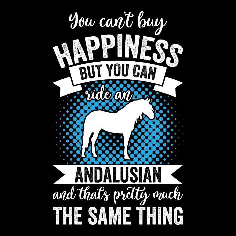 Équitation - Cheval andalou
