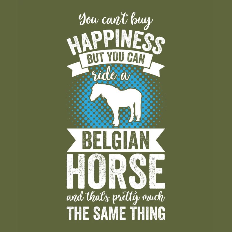 Reiten - Belgisches Pferd