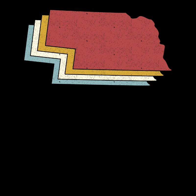 USA State - Vintage Map Nebraska