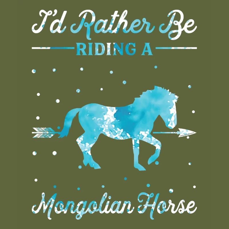 Monter un cheval mongol