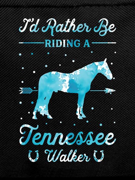 Riding a Tennessee Walker