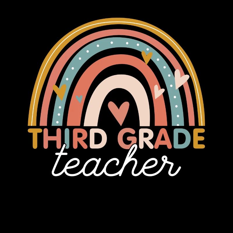 Teacher - Vintage 3rd Third Grade