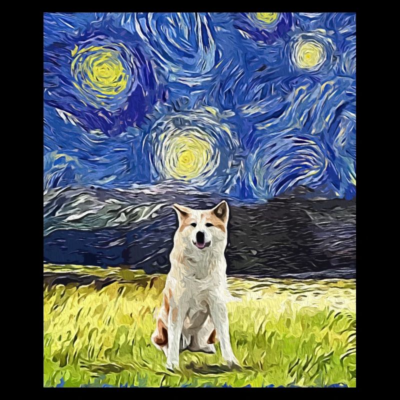 Starry Night - Akita