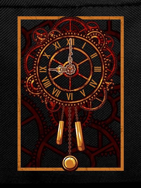 Steampunk Wall Clock Gears