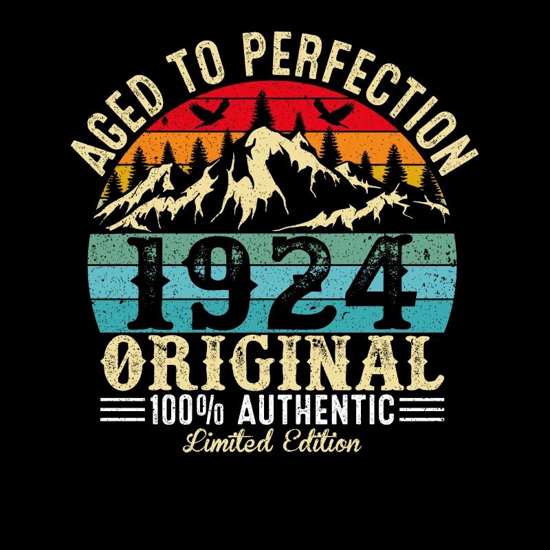 Perfekt gealtert 1924 Original