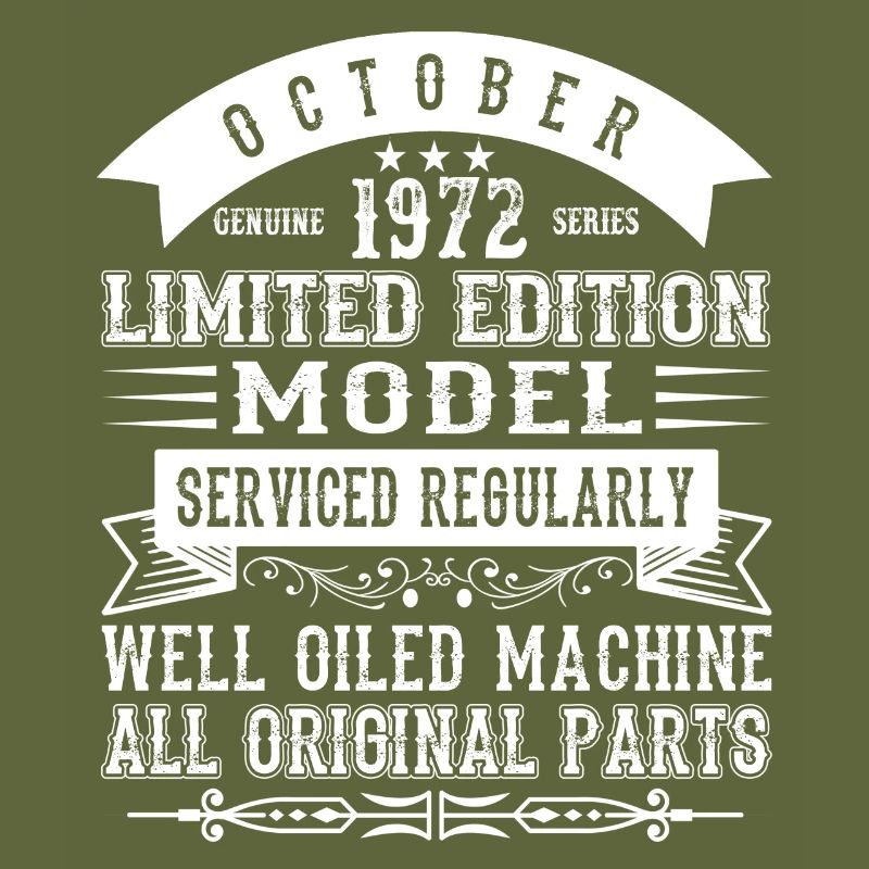 October 1972 - 50th birthday gift. Legend.