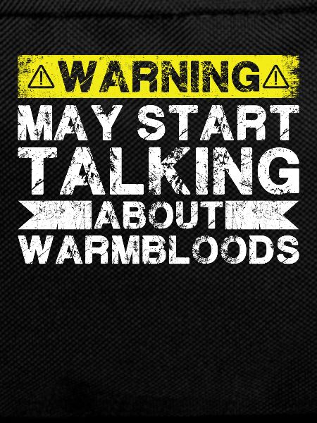 Talking about warmblood