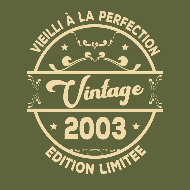 Vintage 2003 Idée Cadeau D Anniversaire Rétro 2003