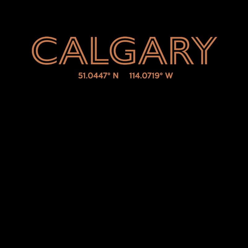 Canada City Coordinates - Calgary