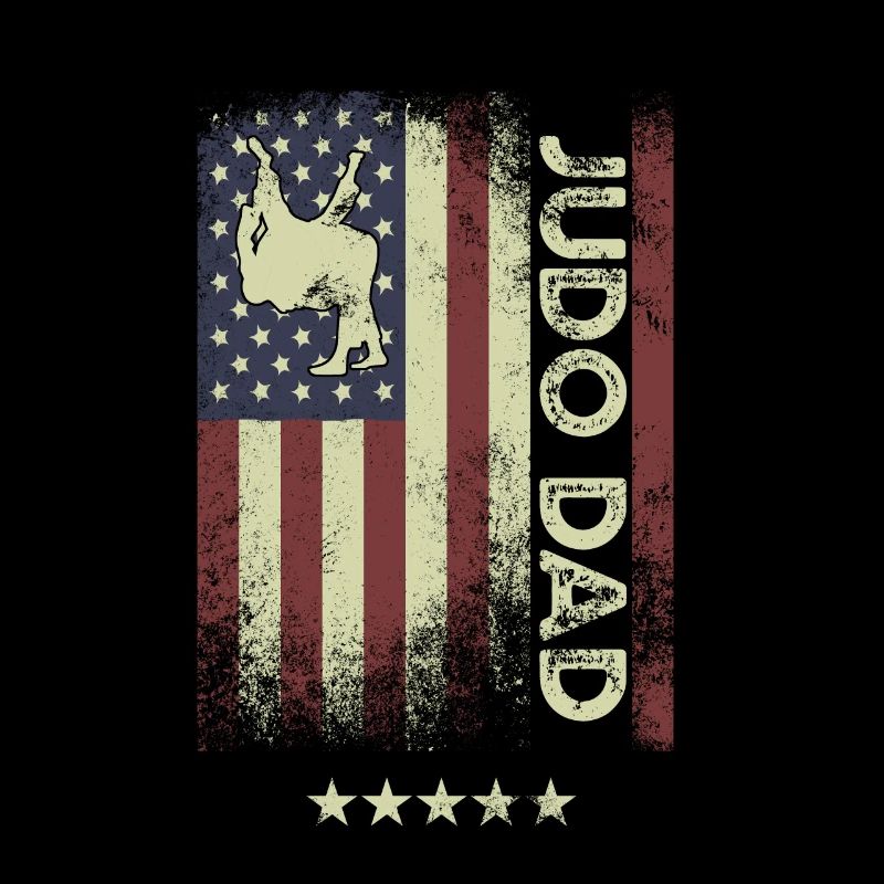 American Flag - Judo-Dad