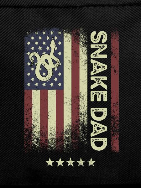 USA American Flag - Snake Dad