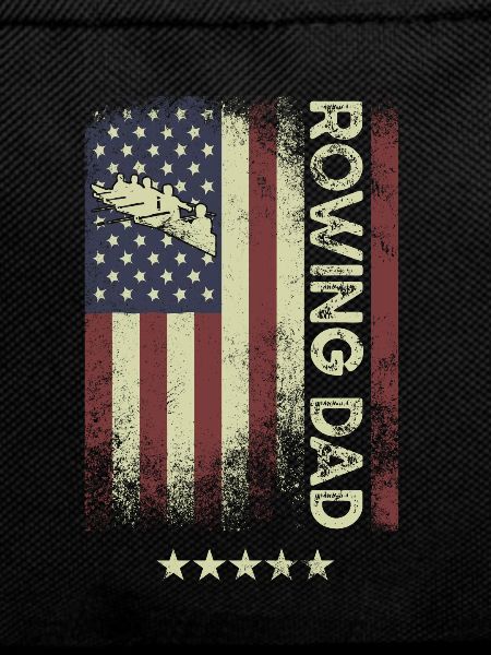 USA American Flag - Rowing Father
