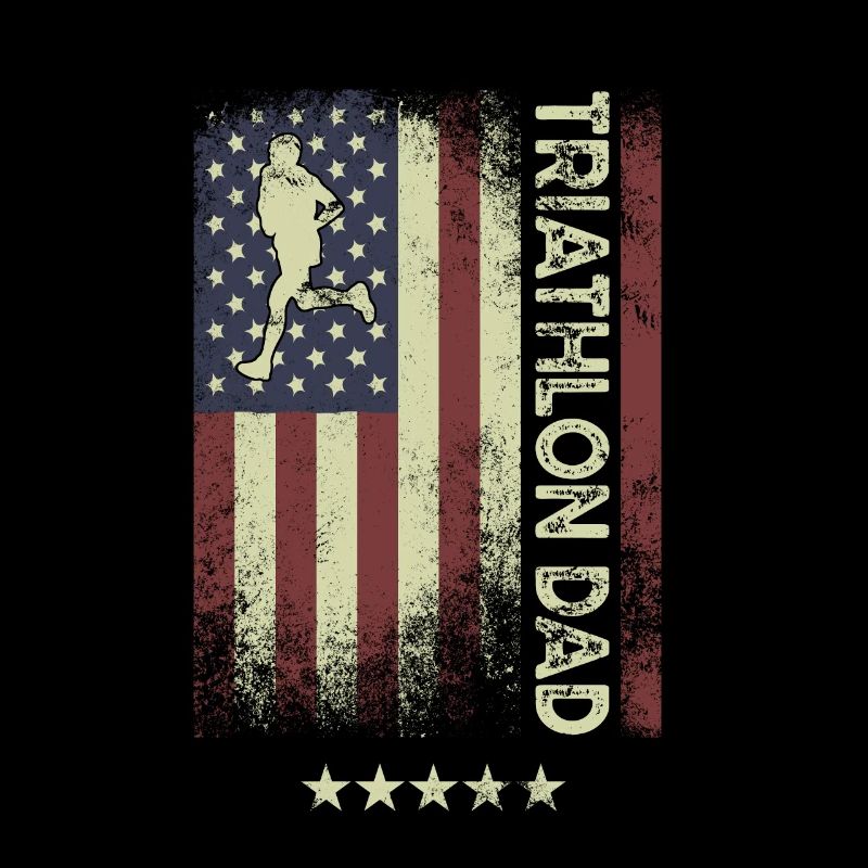 Drapeau américain - Volleyball Dad