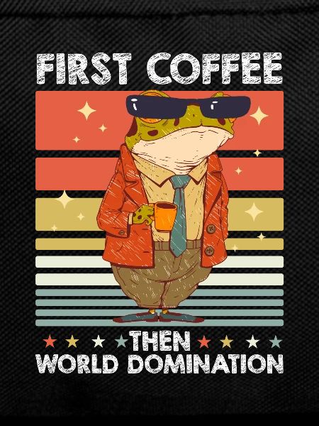 Frog Toad Sunglasses Coffee