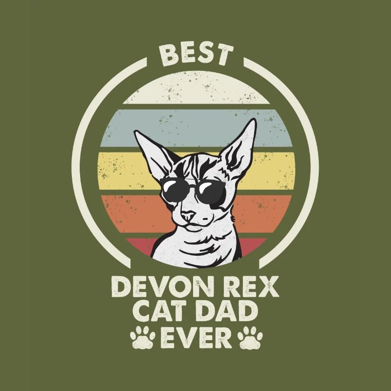 Papa chat - Devon Rex Chat