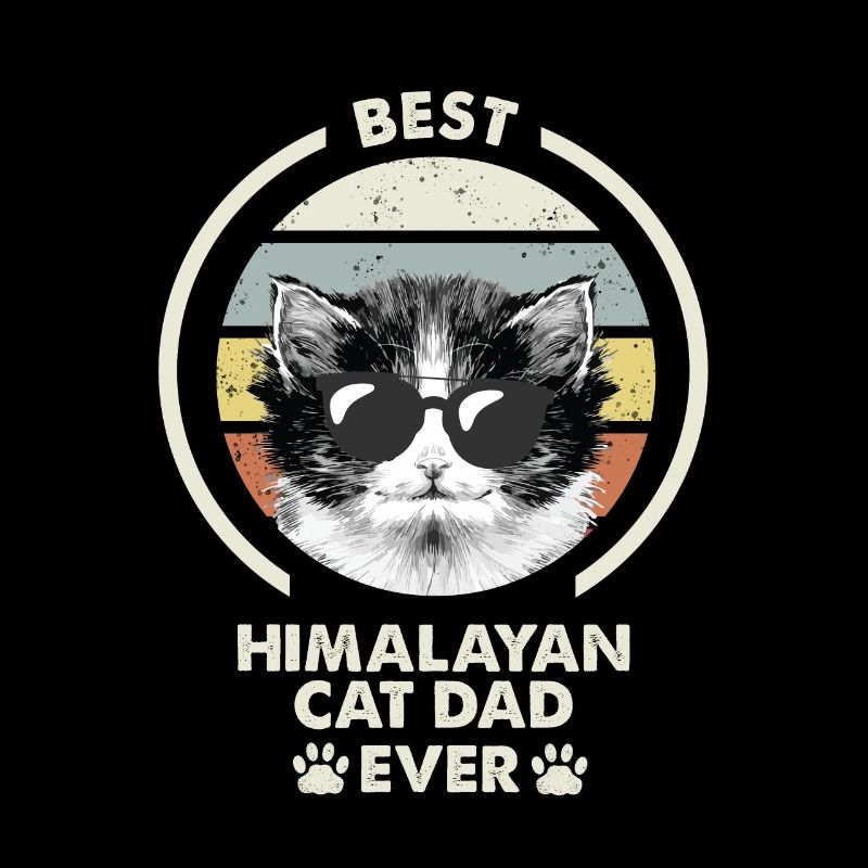 Cat Dad - Himalaya Katze