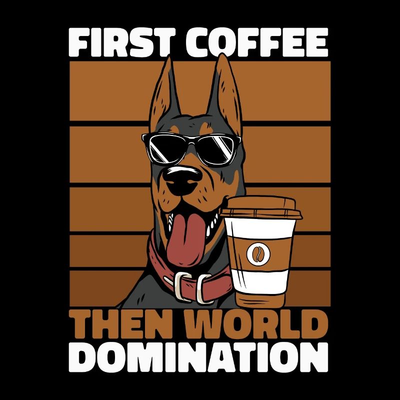 Doberman Coffee Sunglasses